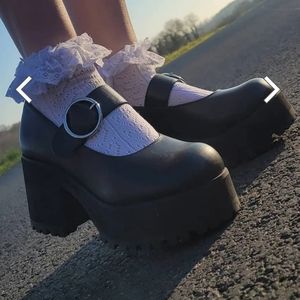 Current Mood Platform Mary Janes Dollskill